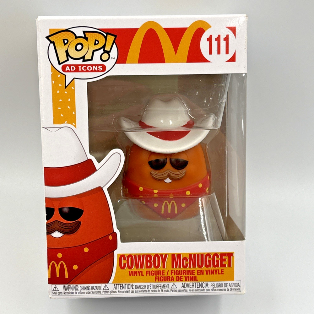 Funko Pop! Vinyl: Ad Icons - McDonald's - Cowboy McNugget #111 New!